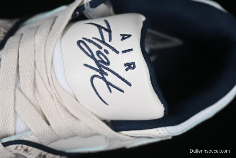 Nike Air Flight 89 Low Year of the Snake Theme Air Cushion Basketball Shoes - FQ8256-001