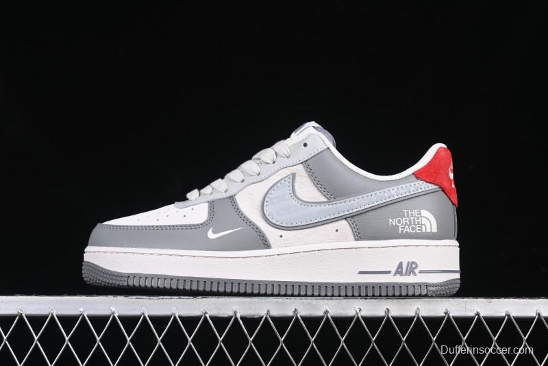 Nike Air Force 1 '07 Low The North Face x CDG Light Grey Casual Sneakers - DM6688-050