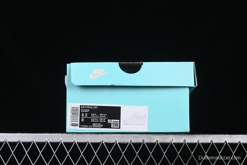 Nike Air Force 1 '07 Low Valentine's Day Limited Edition 2D Hand-Painted Graffiti Lollipop Casual Sneakers - TY0301-111