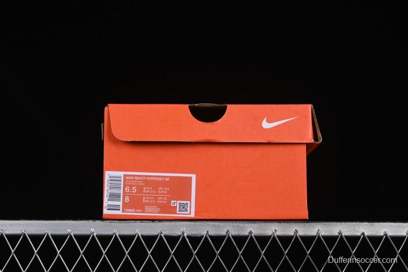 Nike React HyperSet Lightweight Low-Top Training Basketball Shoes - CI2955-141