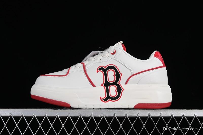 MLB Chunky Liner Basic New York Yankees Thick Sole Casual Sneakers with 6cm Height Increase - 3ASXCA12N43RDS