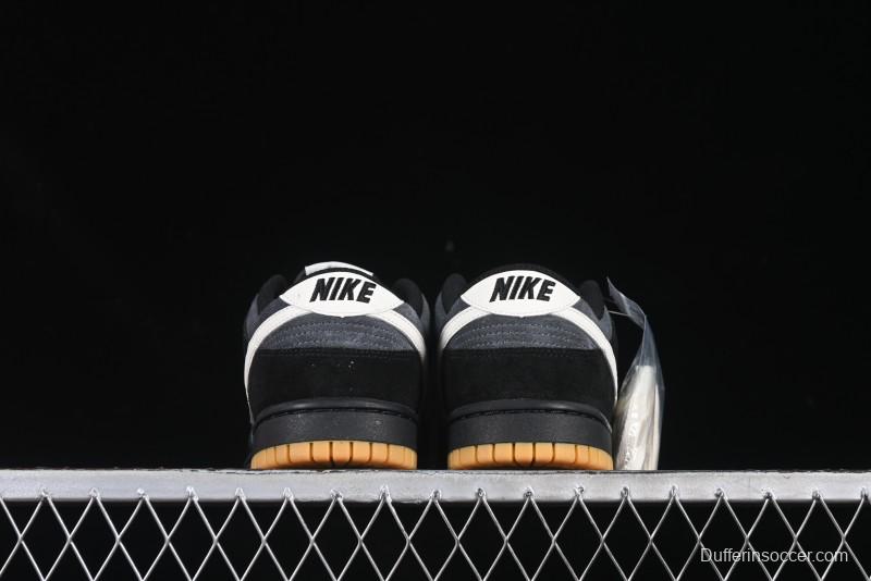 Nike Dunk Low Casual Sneakers in Black-Grey Colorway - HQ1931-001
