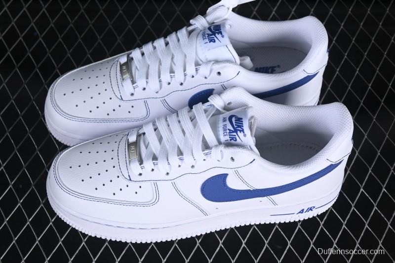 Nike Air Force 1 Low White & Blue – Iconic Leather Sneakers