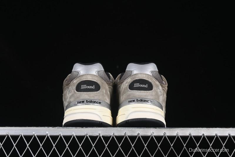 New Balance Made In USA M993 Series Classic Retro Casual Running Shoes with Heritage Design - U993JJ