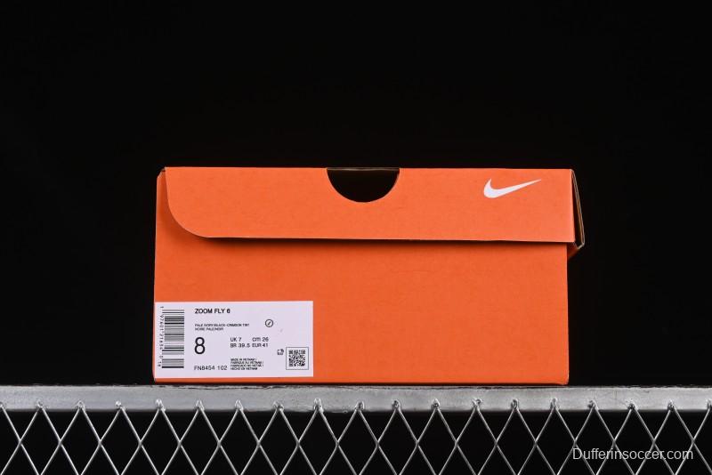 Nike Zoom Fly 6 Lightweight Responsive Running Shoes with Carbon Fiber Plate - FN8454-102