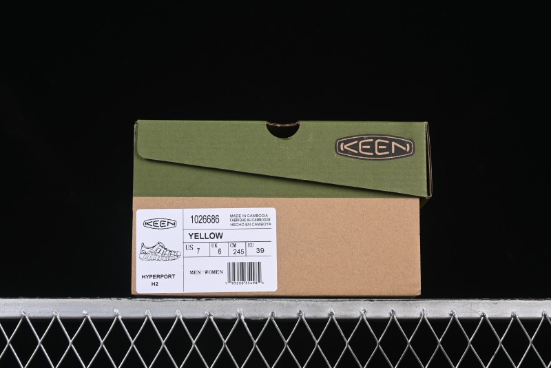 Keen Newport H2 Outdoor Sports Water Sandals with Drainage and Toe Protection - 1026686YELLOW