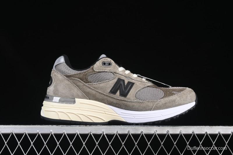 New Balance Made In USA M993 Series Classic Retro Casual Running Shoes with Heritage Design - U993JJ