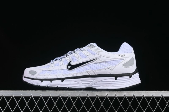 Nike P-6000 Premium Retro Casual Sneakers with Multi-Layer Design - CD6404-107