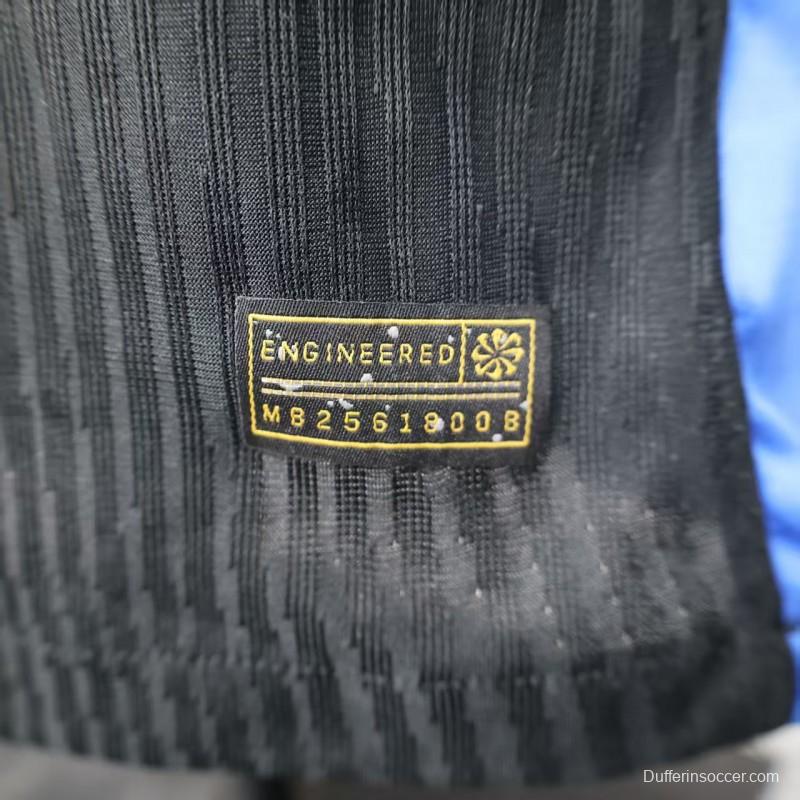 Player Version 25/26 FC Barcelona Black with Pink "T.S. 1989" Jersey