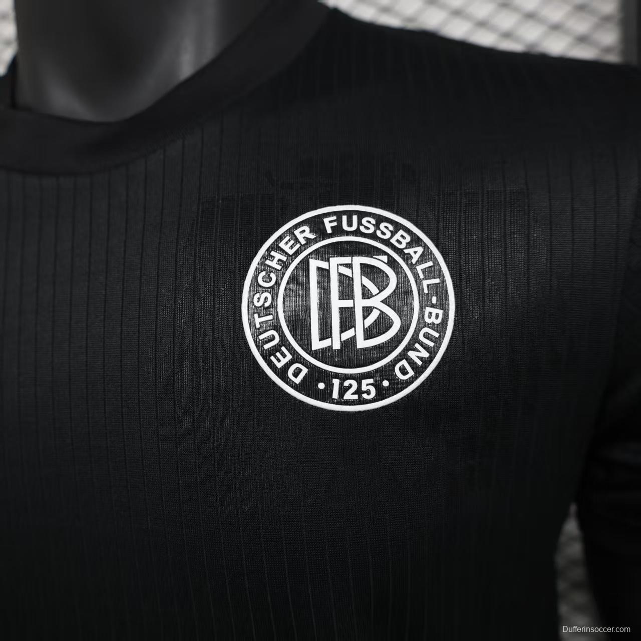 Player Version 2025 Germany Black 125Th Anniversary Jersey