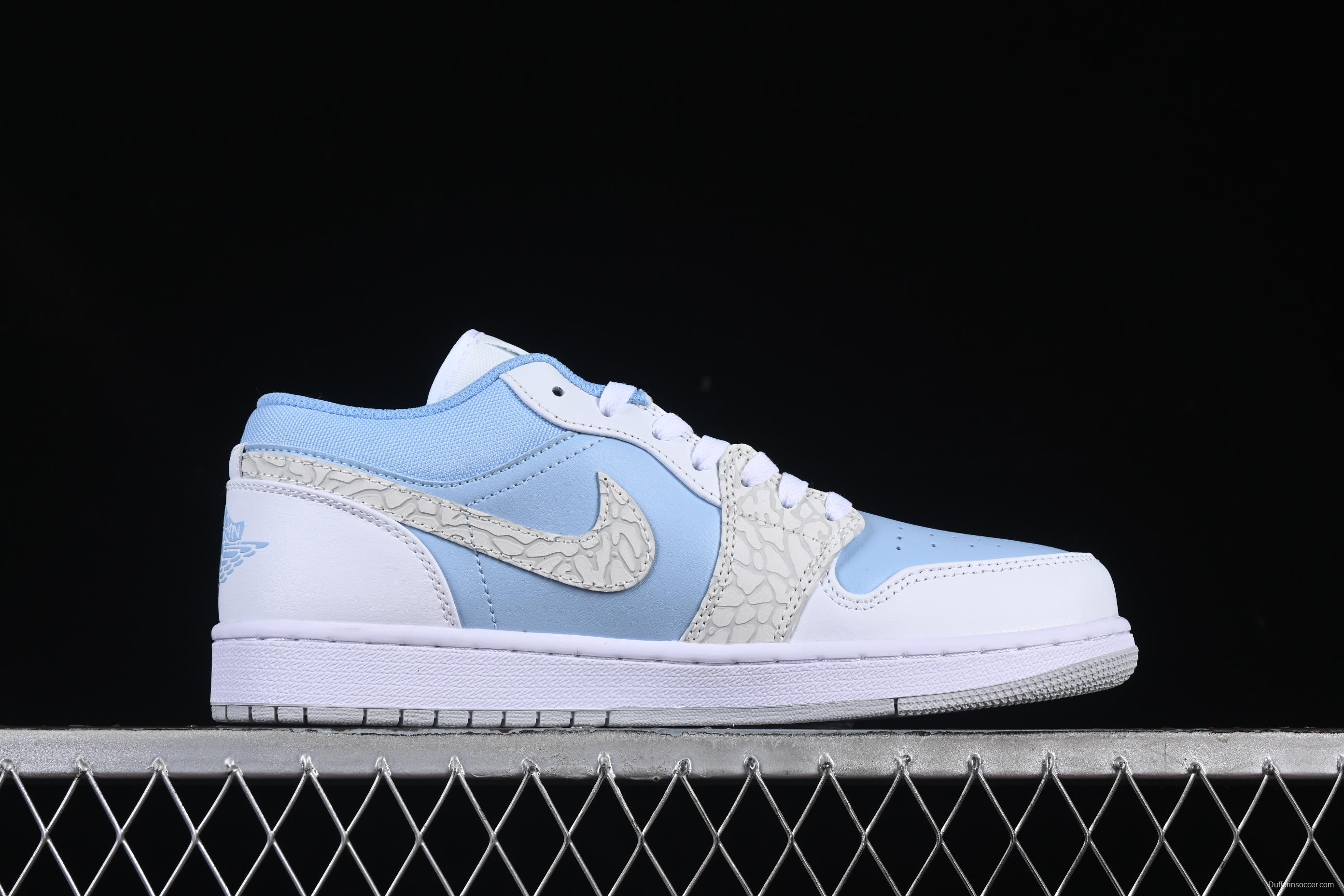 Nike Air Jordan 1 Low "True Blue" Basketball Shoes - IB7692-400