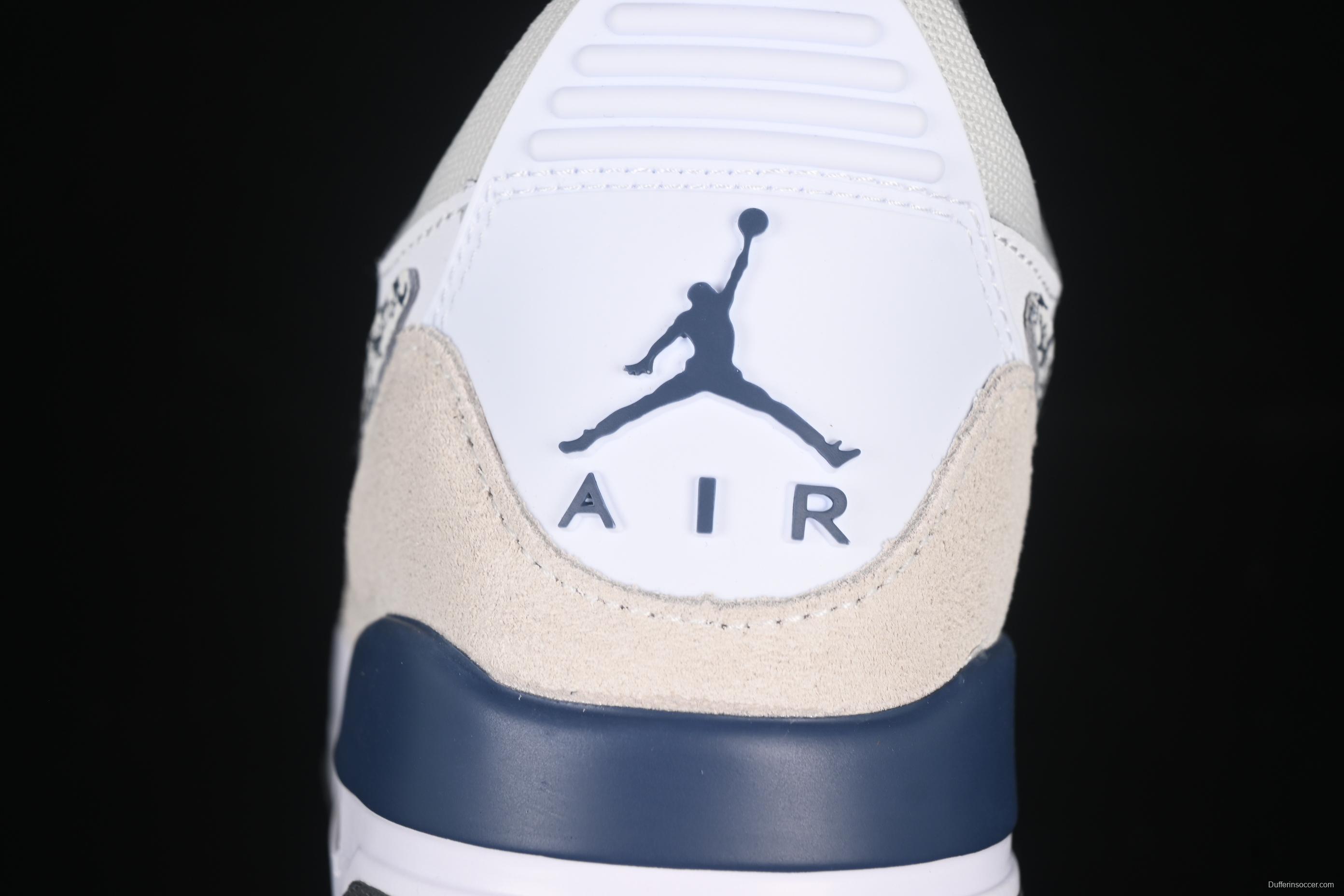 Nike Air Jordan Legacy 312 Low Sneakers with Velcro Strap and Triple Design - CD7069-124