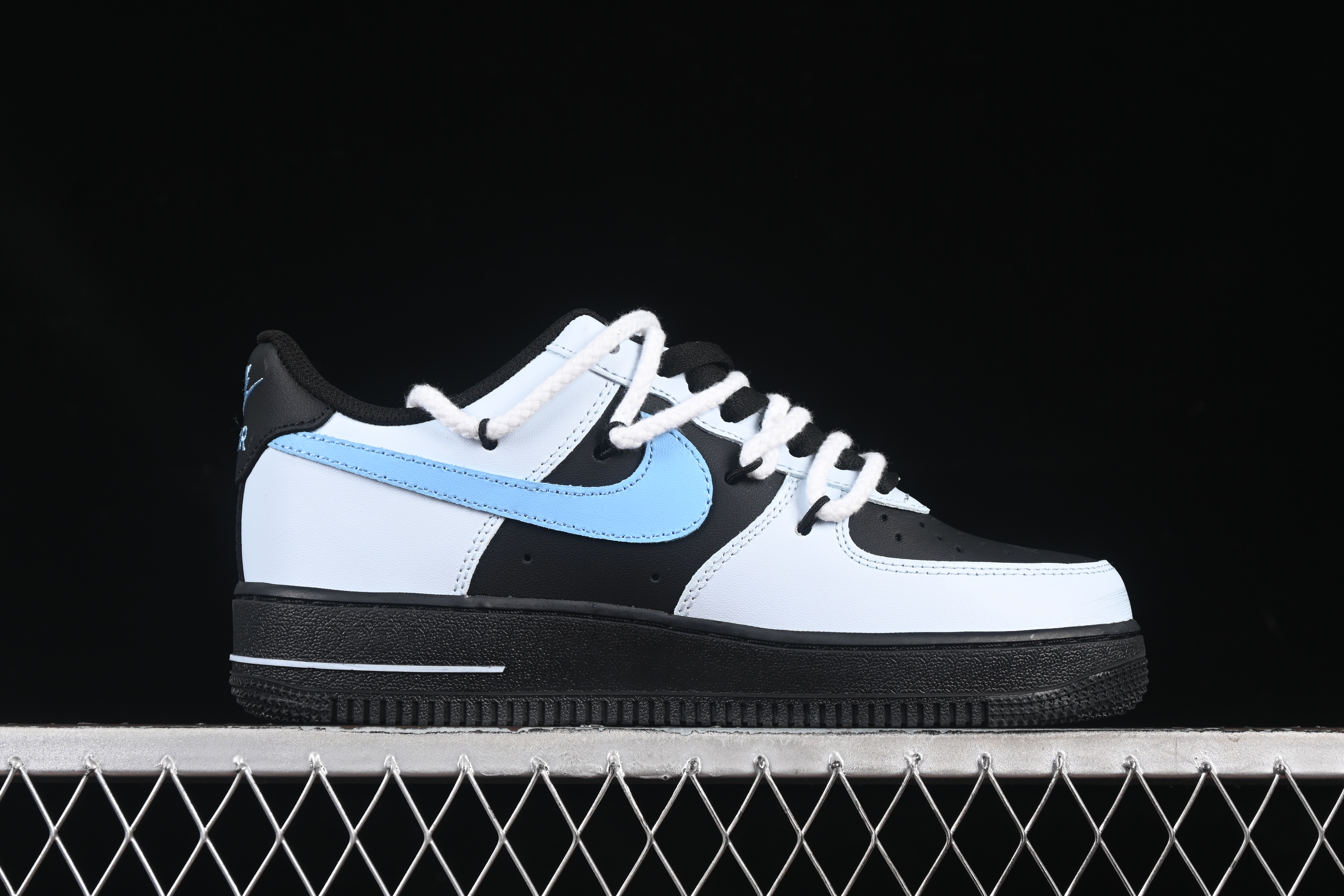Nike Air Force 1 '07 Low Snake Print Casual Sneakers with Custom Leather - ZH0316-065