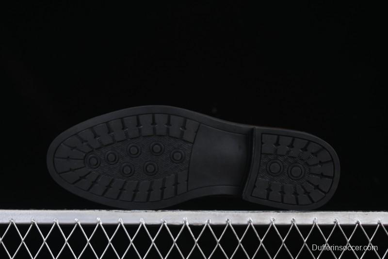 ECCO London Collection Slip-On Business Men's Leather Shoes with Wide Toe Design and Innovative Sole - 61160801002