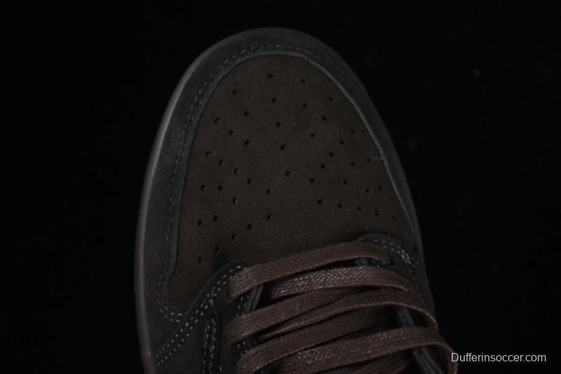 Nike Travis Scott x Air Jordan 1 Low OG AJ1 Reverse Swoosh Sneakers - DM7866-202