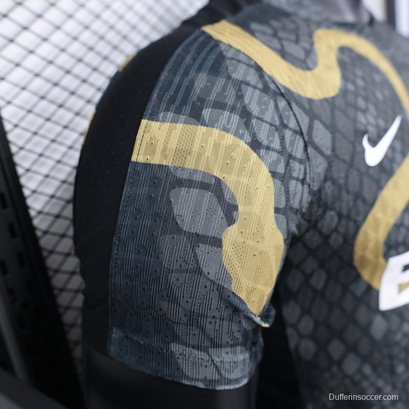 Player Version 25/26 Chelsea Bingx Black with Snake Pattern Design Jersey