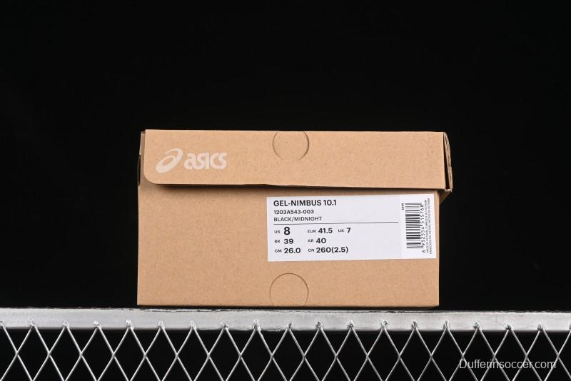 Asics Gel-Nimbus 10.1 Retro Breathable Casual Shoes with Cushioning for Men - 1203A543-003