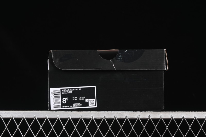 Nike Air Max 1 Retro Running Shoes with Half-Sole Air Cushion - HF8813-100