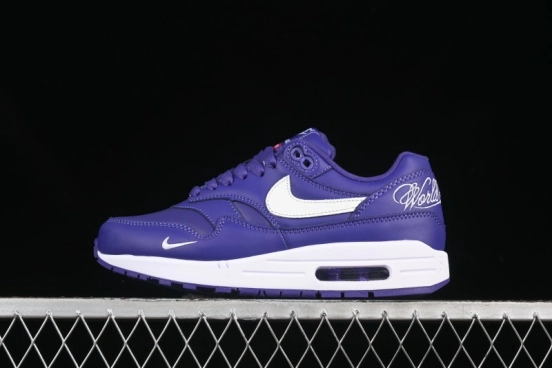 Nike Air Max 1 Retro Running Shoes with Half-Sole Air Cushion - HF8813-500