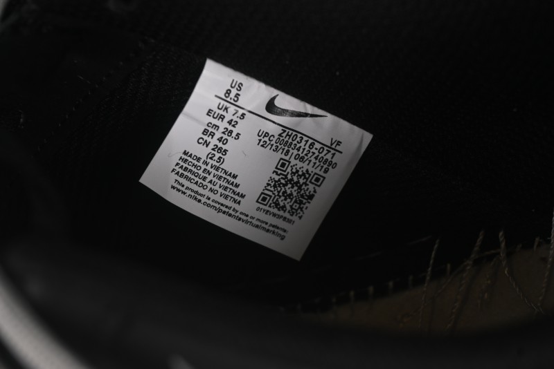 Nike Air Force 1'07 Low Denim Casual Sneakers with Full-Length Air Cushion - ZH0316-071
