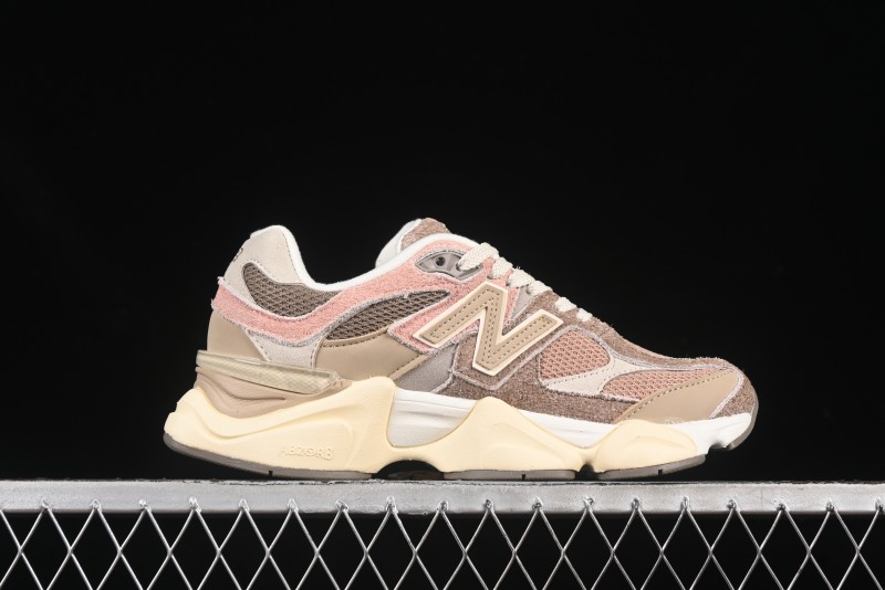 New Balance NB9060 Series Retro Casual Running Shoes with ABZORB Cushioning - U9060NTB