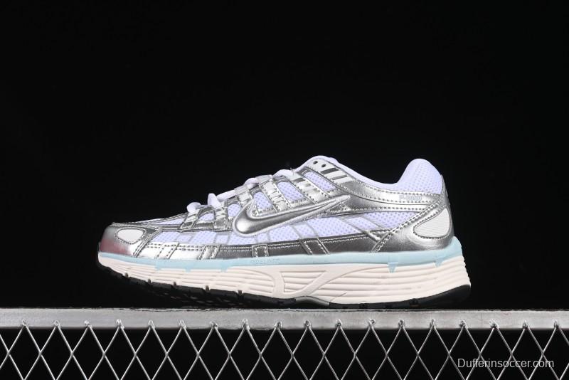 Nike P-6000 Premium Retro Casual Sneakers with Lightweight Design - BV1021-108