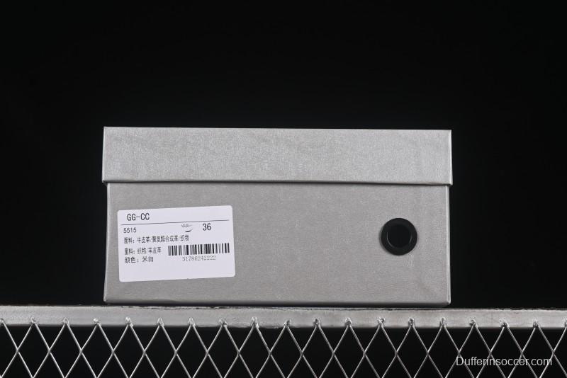 GG-CC Chunky Low Casual Fashion Sports Platform Sneakers Series 5515 Off White