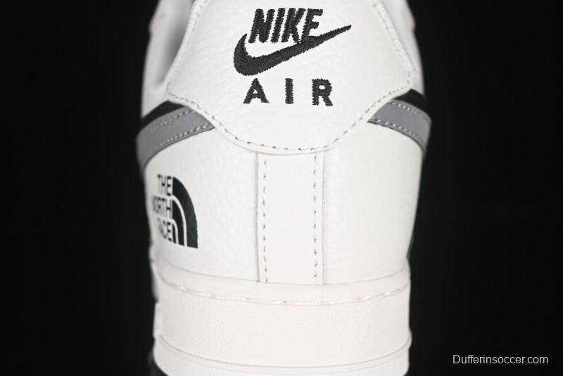 Nike Air Force 1 '07 Low The North Face Collaboration Beige Double Swoosh Casual Sneakers - AM1588-006