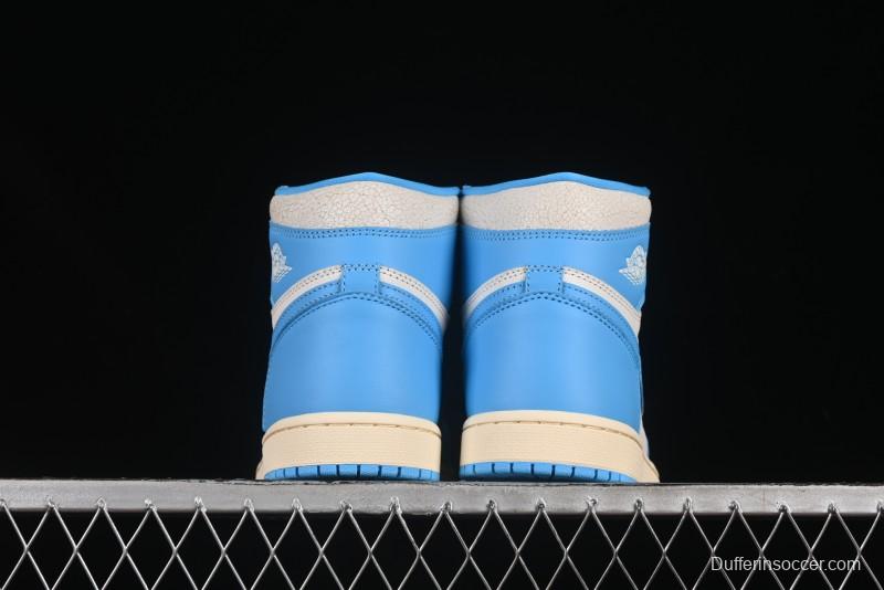 Nike Air Jordan 1 High OG "UNC Reimagined" Retro Basketball Shoes - DZ5485-402