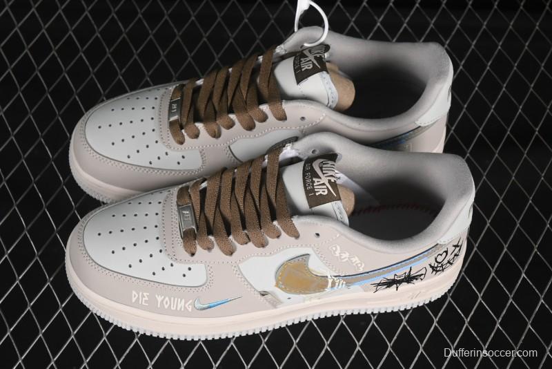 Nike Air Force 1'07 Low Batman DC Comics Series Casual Sneakers - XL2321-111