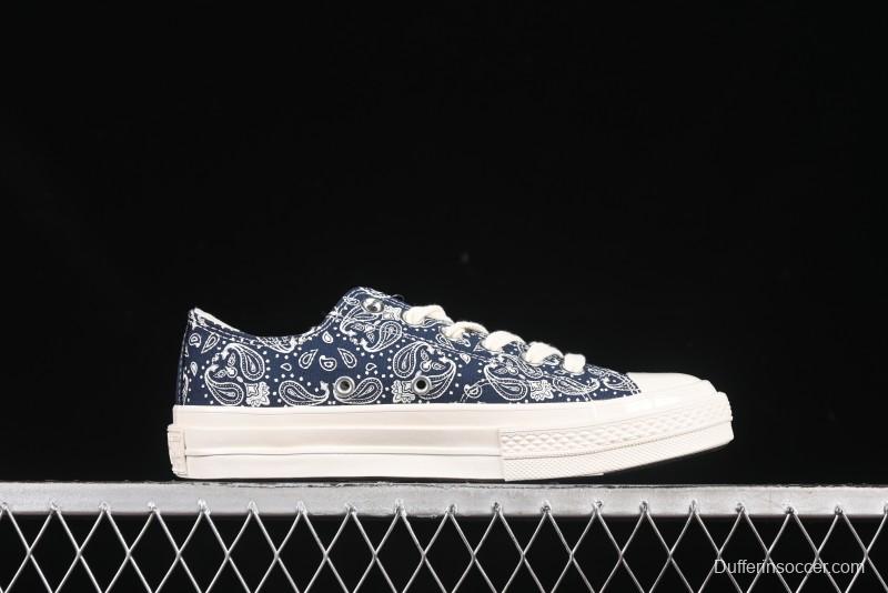 Converse Chuck 1970s Low Top Casual Sneakers with Paisley Pattern - A15751C