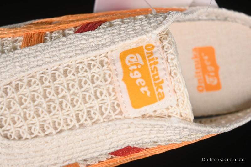 Onitsuka Tiger Mexico 66 Sabot Slip-On Sneakers with Breathable Mesh Upper - 1183A707-106