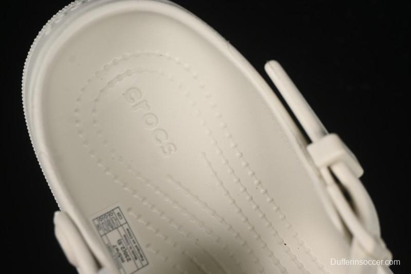 Crocs Mary Jane Classic Simple Casual Beach Clog Sandals - B.D4