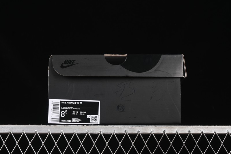 Nike Air Max 1 Retro Running Shoes with Half-Sole Air Cushion - HF8813-700
