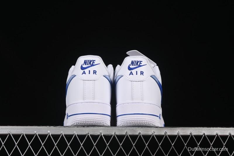 Nike Air Force 1 '07 Low Casual Sneakers with 2D Theme Gradient Sky Blue - ZH0316-076