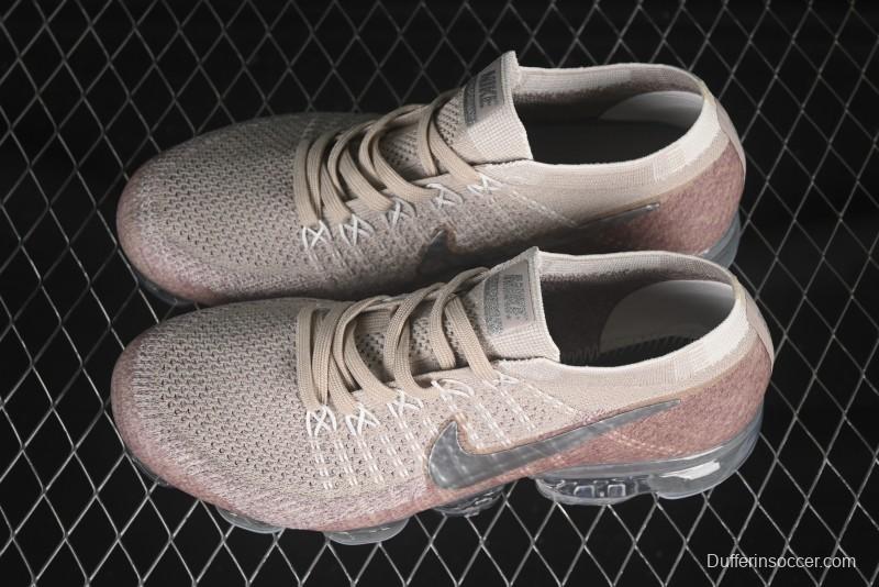 Nike Vapormax Flyknit Breathable Casual Running Shoes with Full-Length Air Cushion - 849557-202