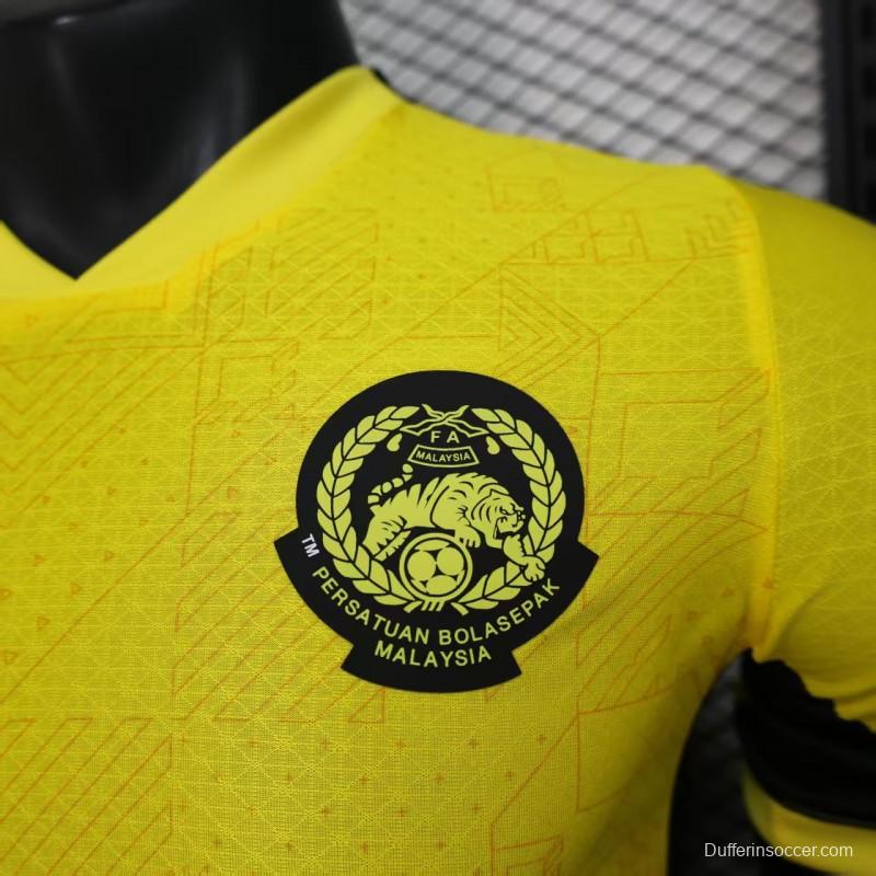 Player Version 2025 Malaysia Home Jersey