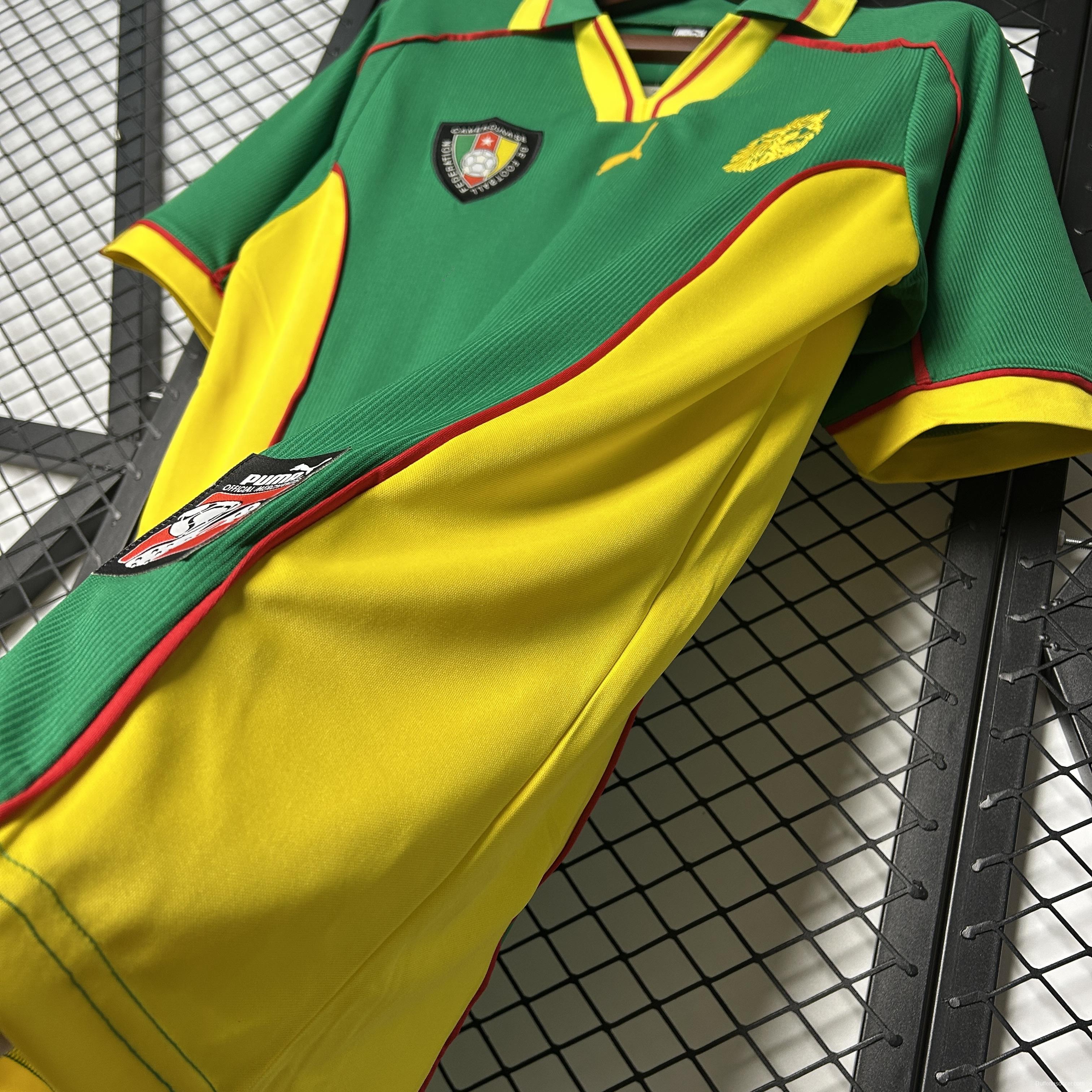 1998 Retro Cameroon Home Jersey