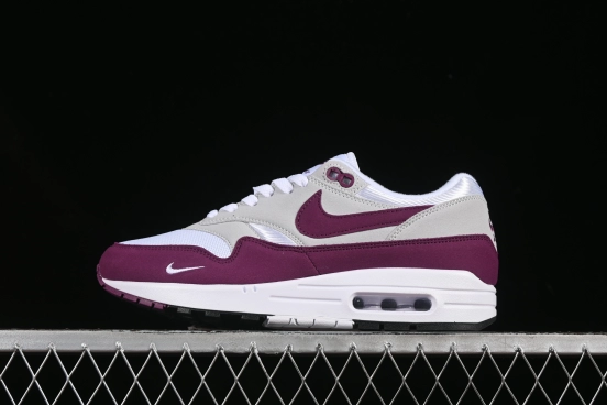 Nike Air Max 1 Retro Running Shoes with Half-Sole Air Cushion - HF1194-101