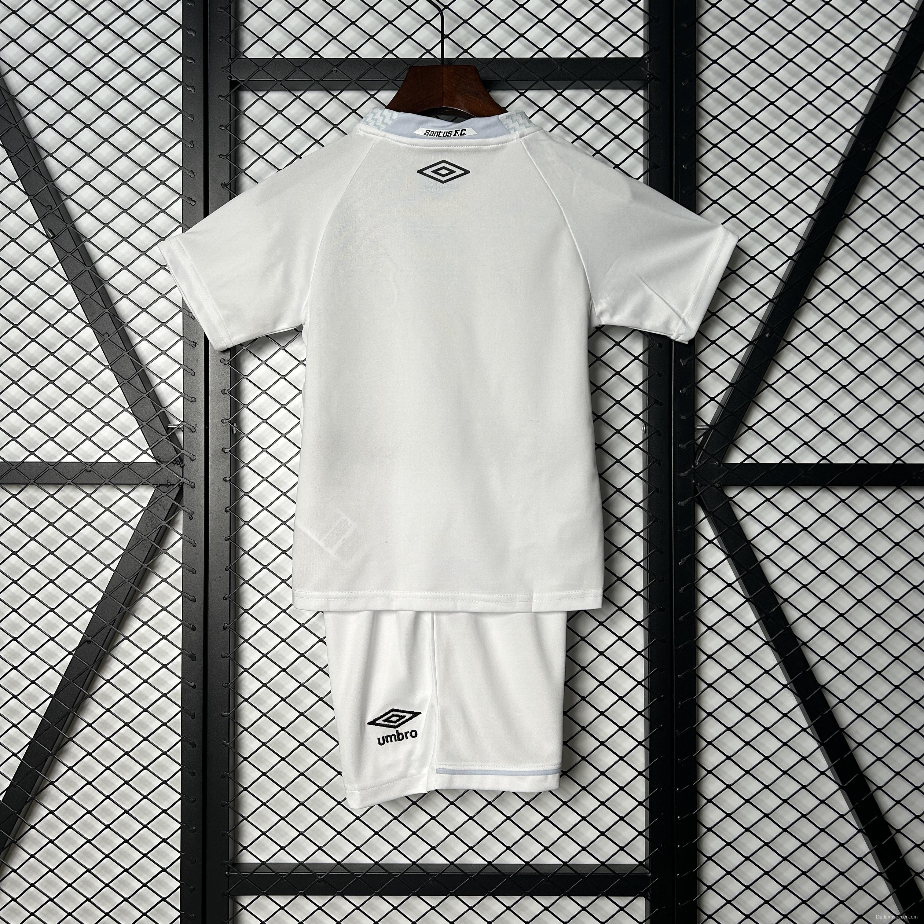 25/26 Kids Santos Home Size 16-28 Jersey