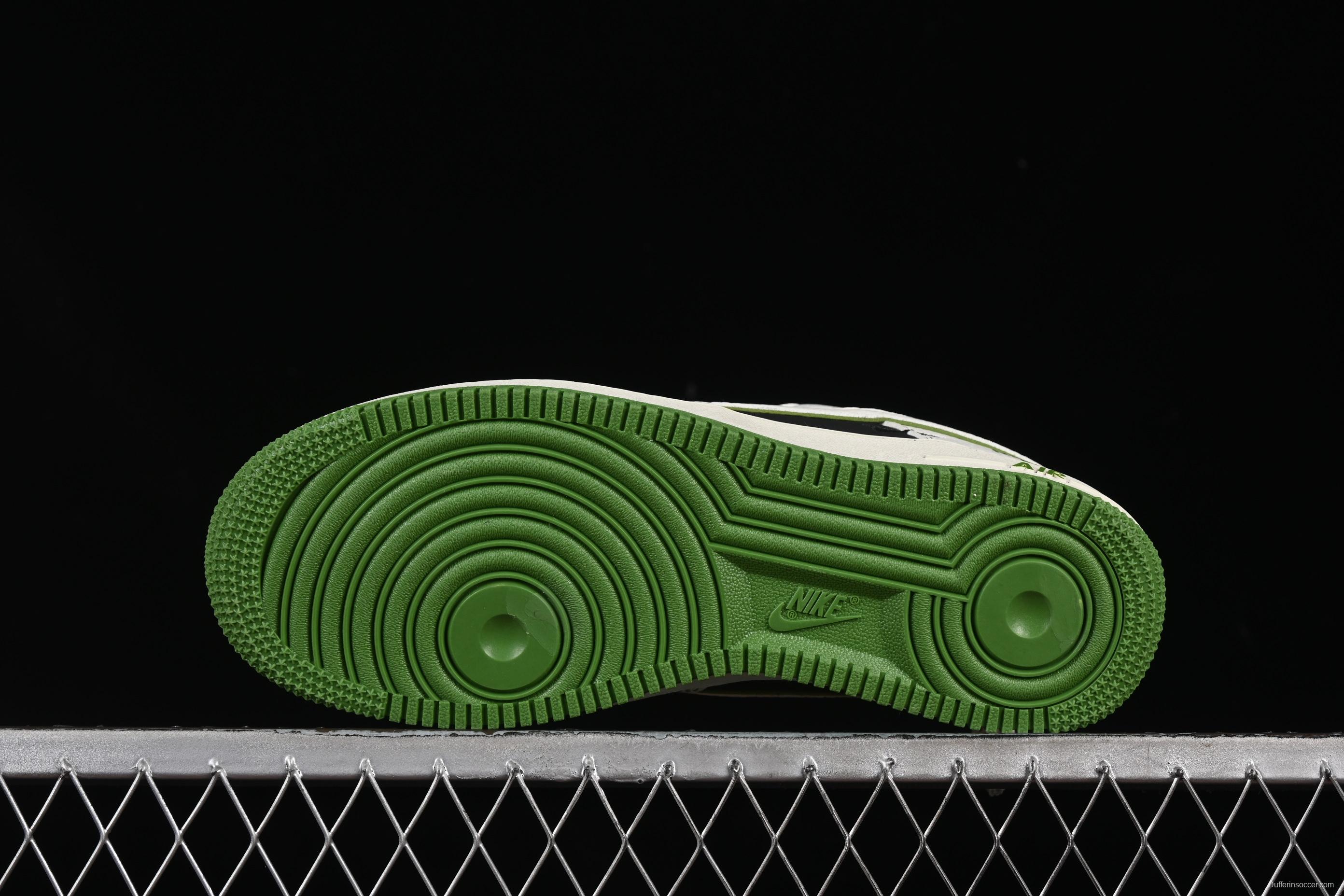 Nike Air Force 1 '07 Low The North Face Collaboration White Black Green Casual Sneakers - SC9207-527