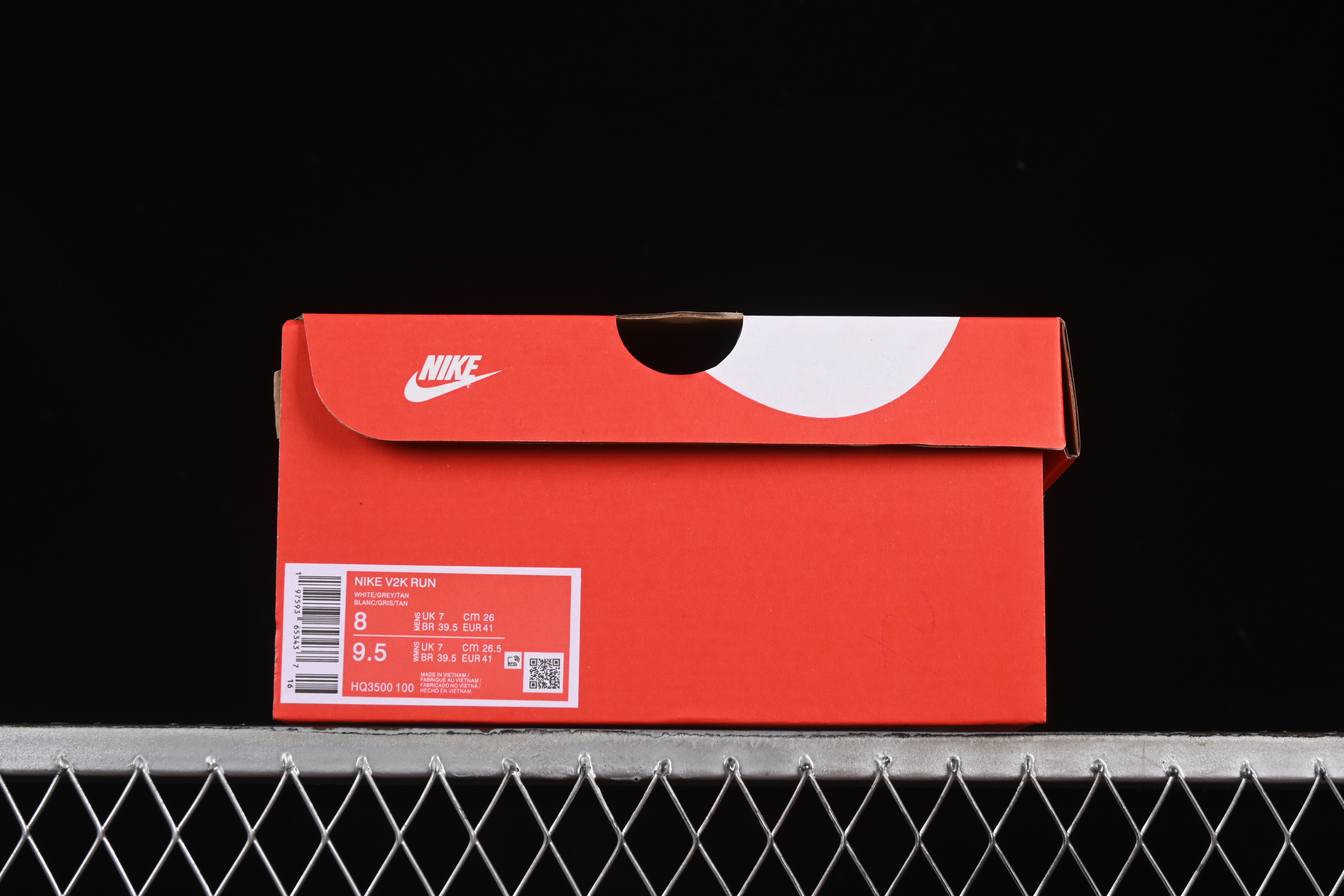 Nike Runtekk V2K Run Cushioned Anti-Slip Retro Low-Top Running Shoes - HQ3500-100