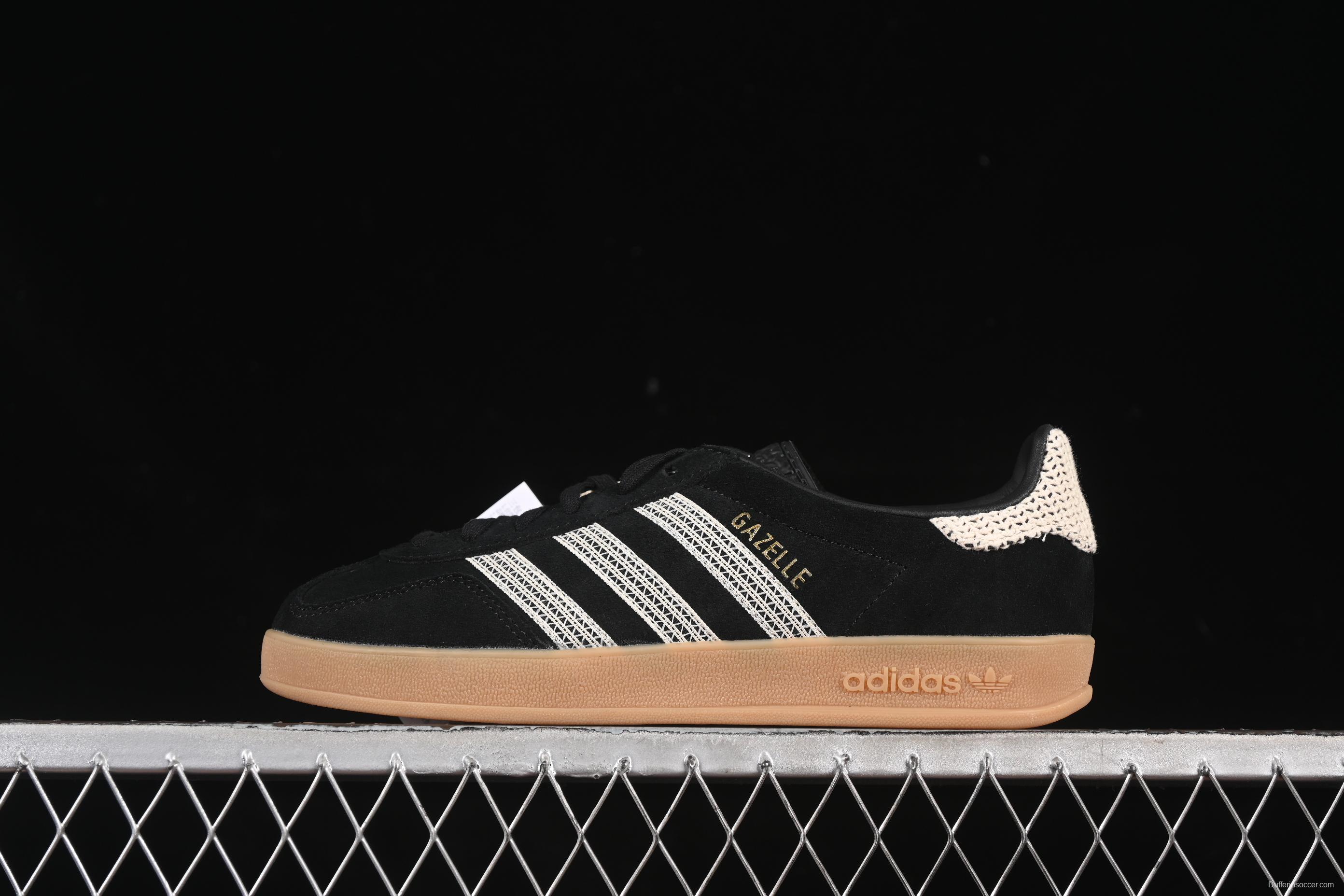Adidas Originals Gazelle Indoor Retro Casual Shoes with Anti-Slip and Wear-Resistant Design - JI2755