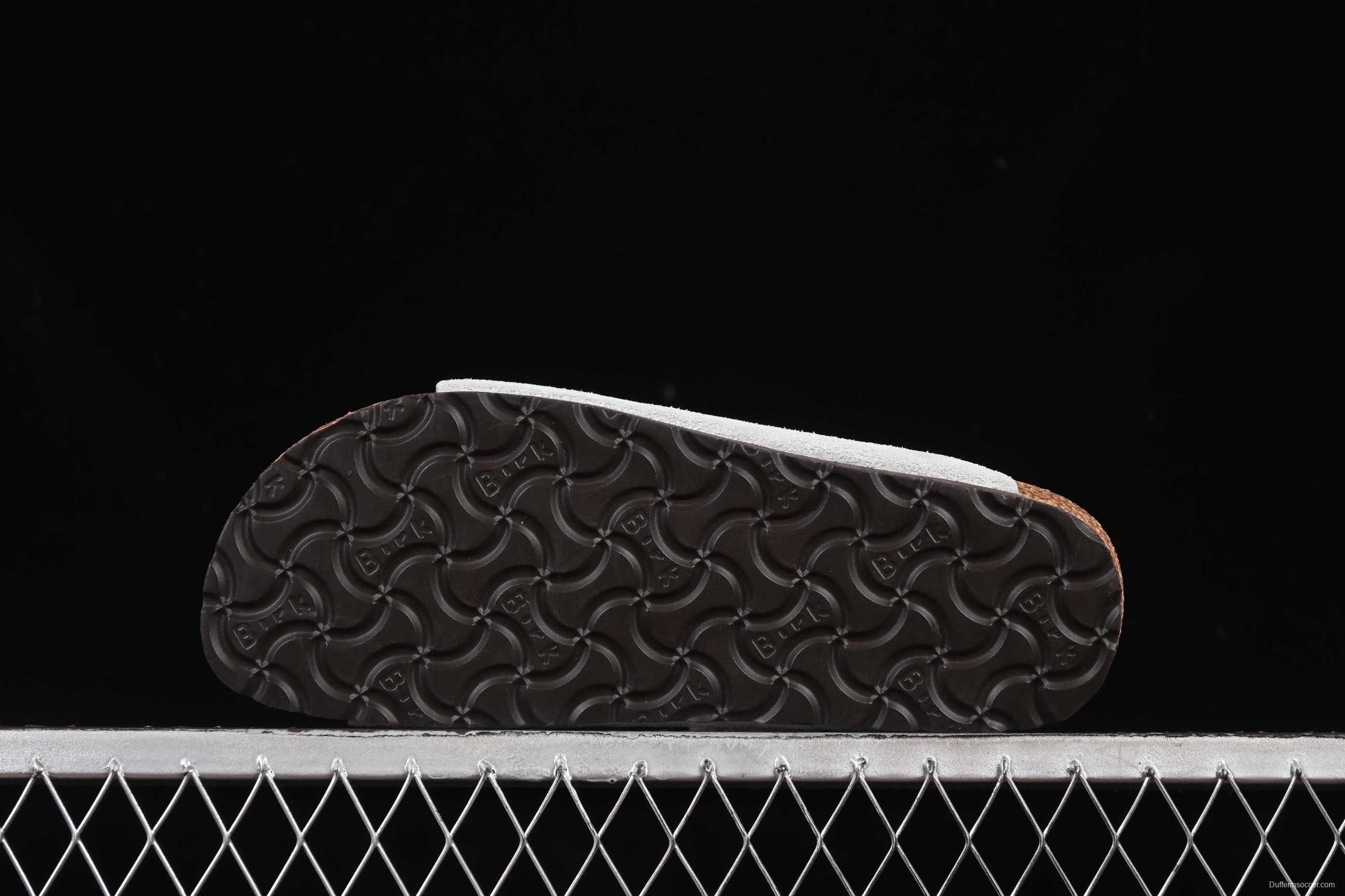 Birkenstock Sandals with Soft Suede Leather and Lambswool Insole - G.D4