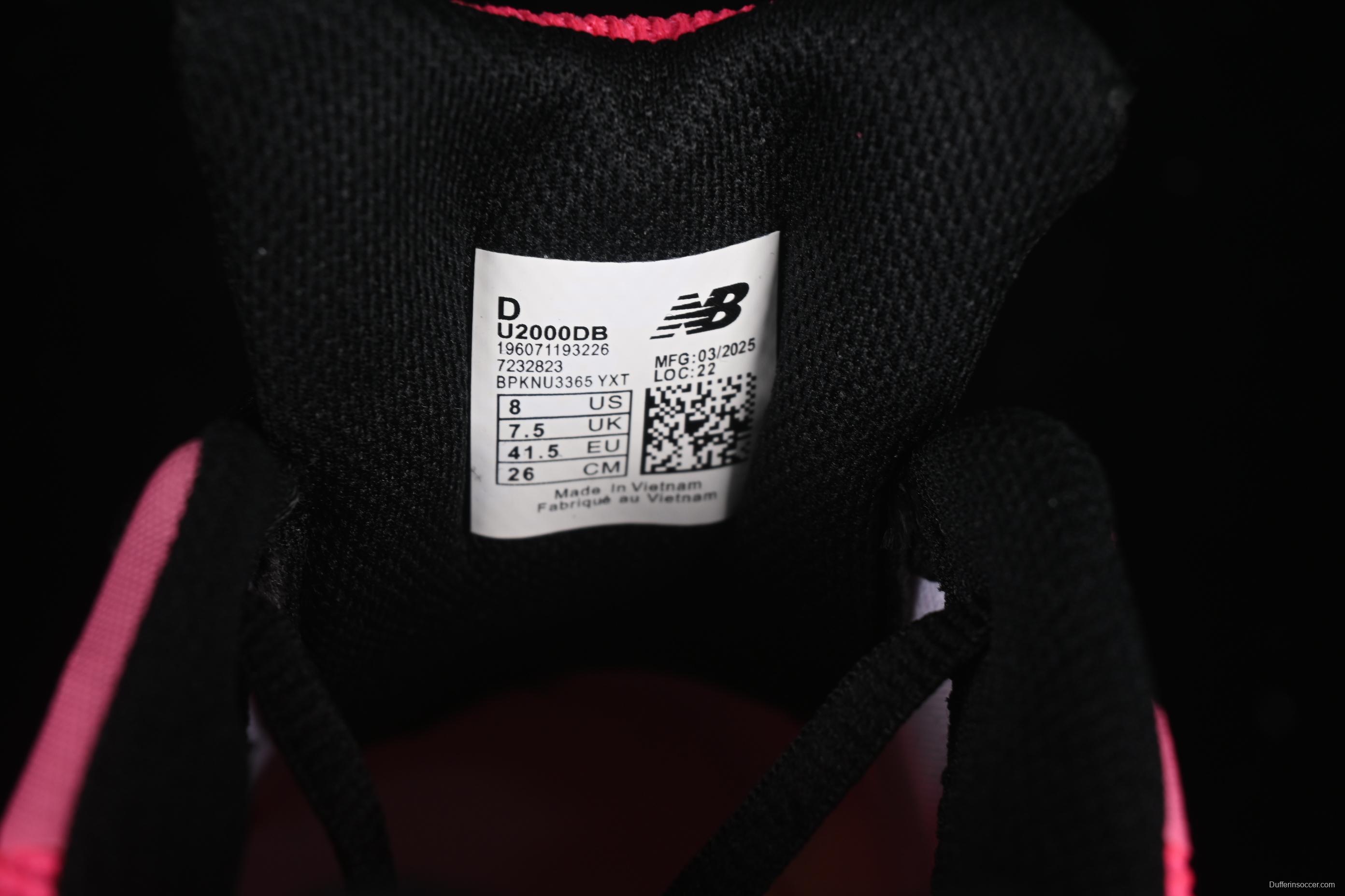 New Balance 2000 Series Retro Dad Style Casual Running Shoes - U2000DB