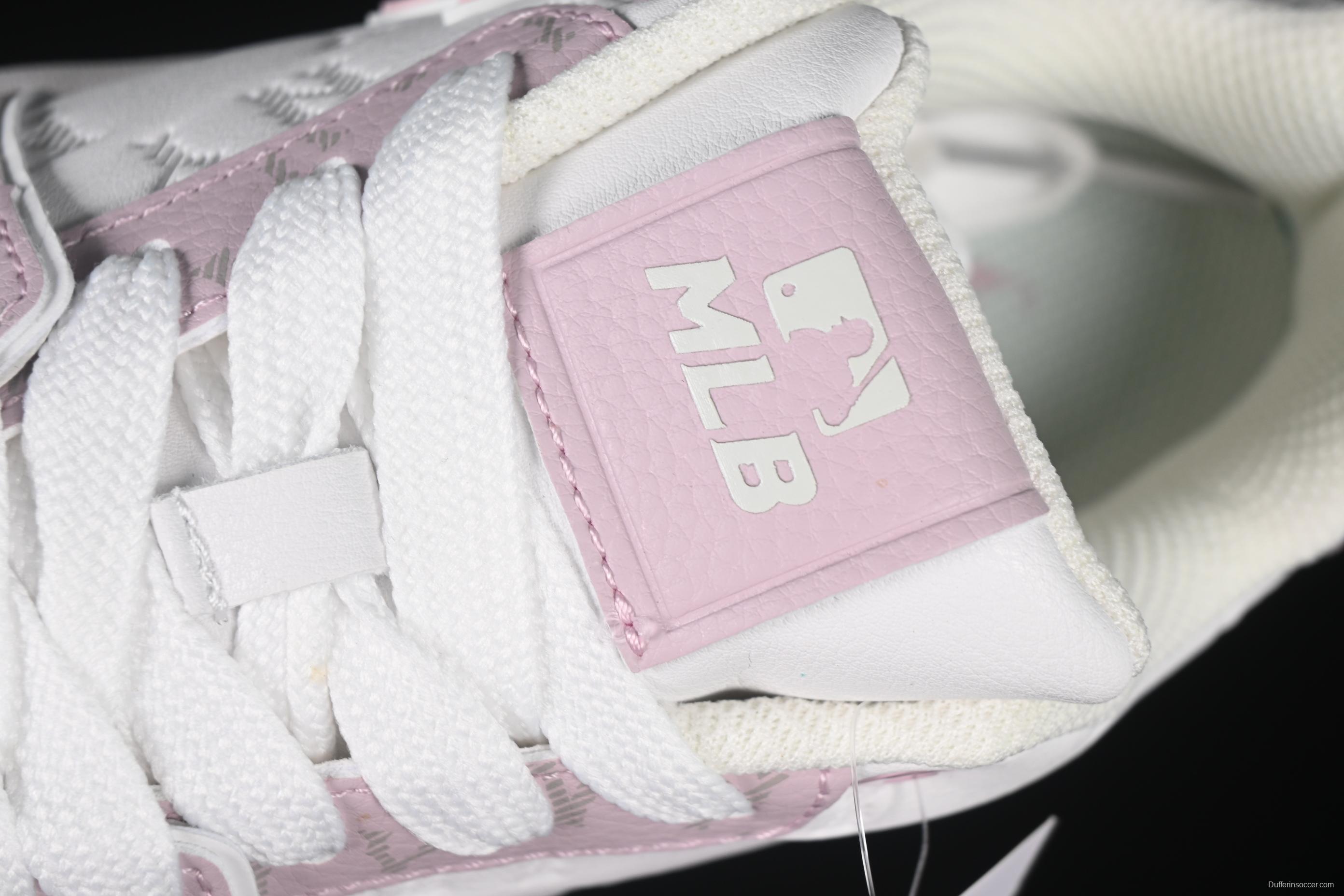 New York Yankees MLB Chunky Liner Embo Monogram Thick Sole Casual Running Shoes - 3ASXM075N50PKS