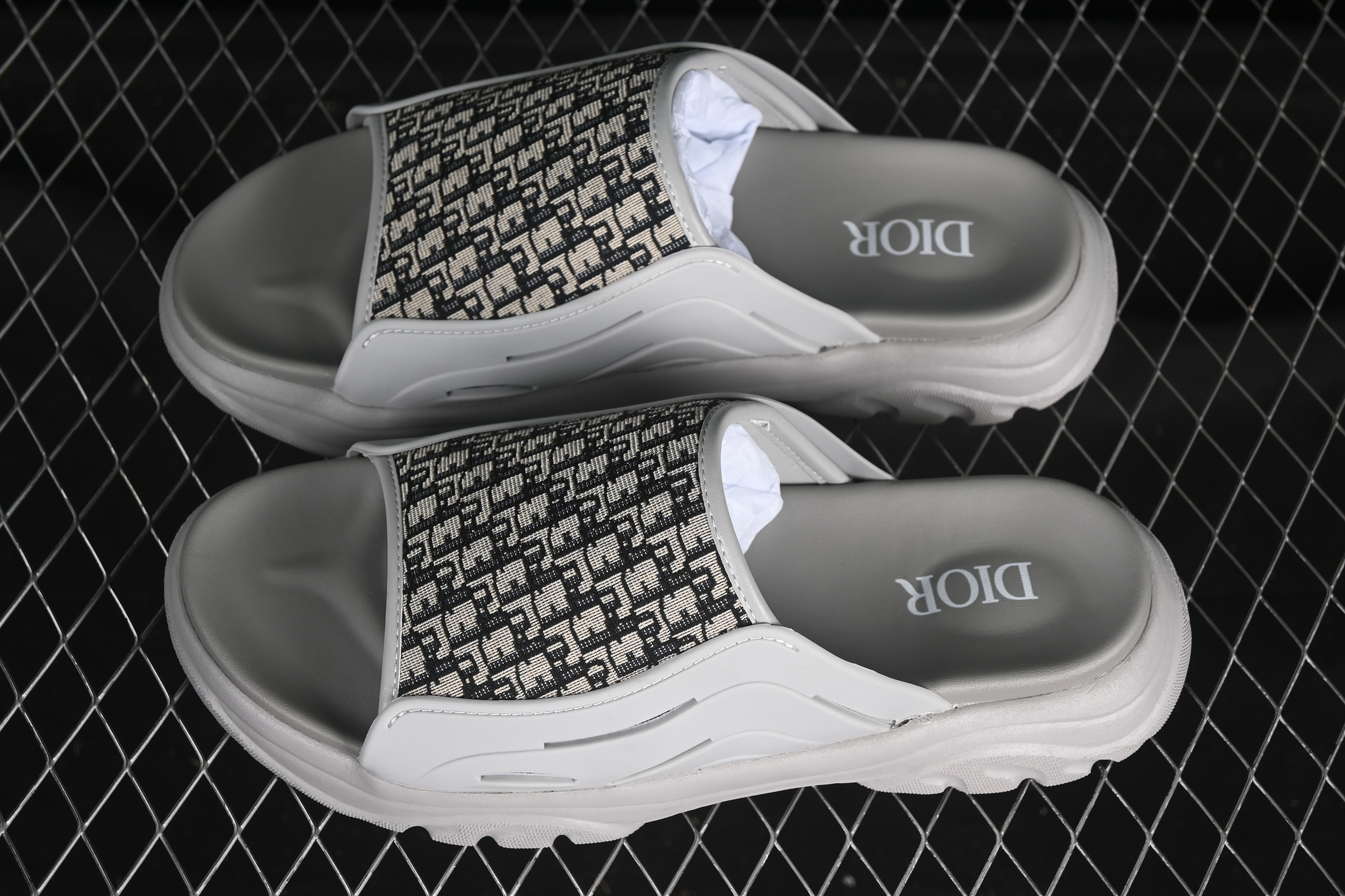 Dior H-Town Oblique Summer Men's Platform Casual Sandals - 3SA132ZYF
