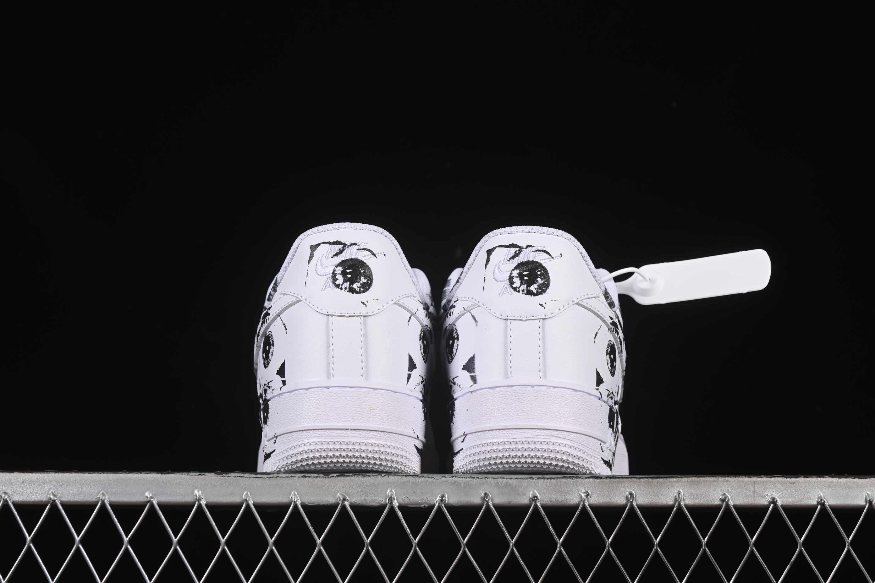 Nike Air Force 1 Low '07 Comme des Garcons Shirt Supreme Collaboration Casual Sneakers - 923044-100