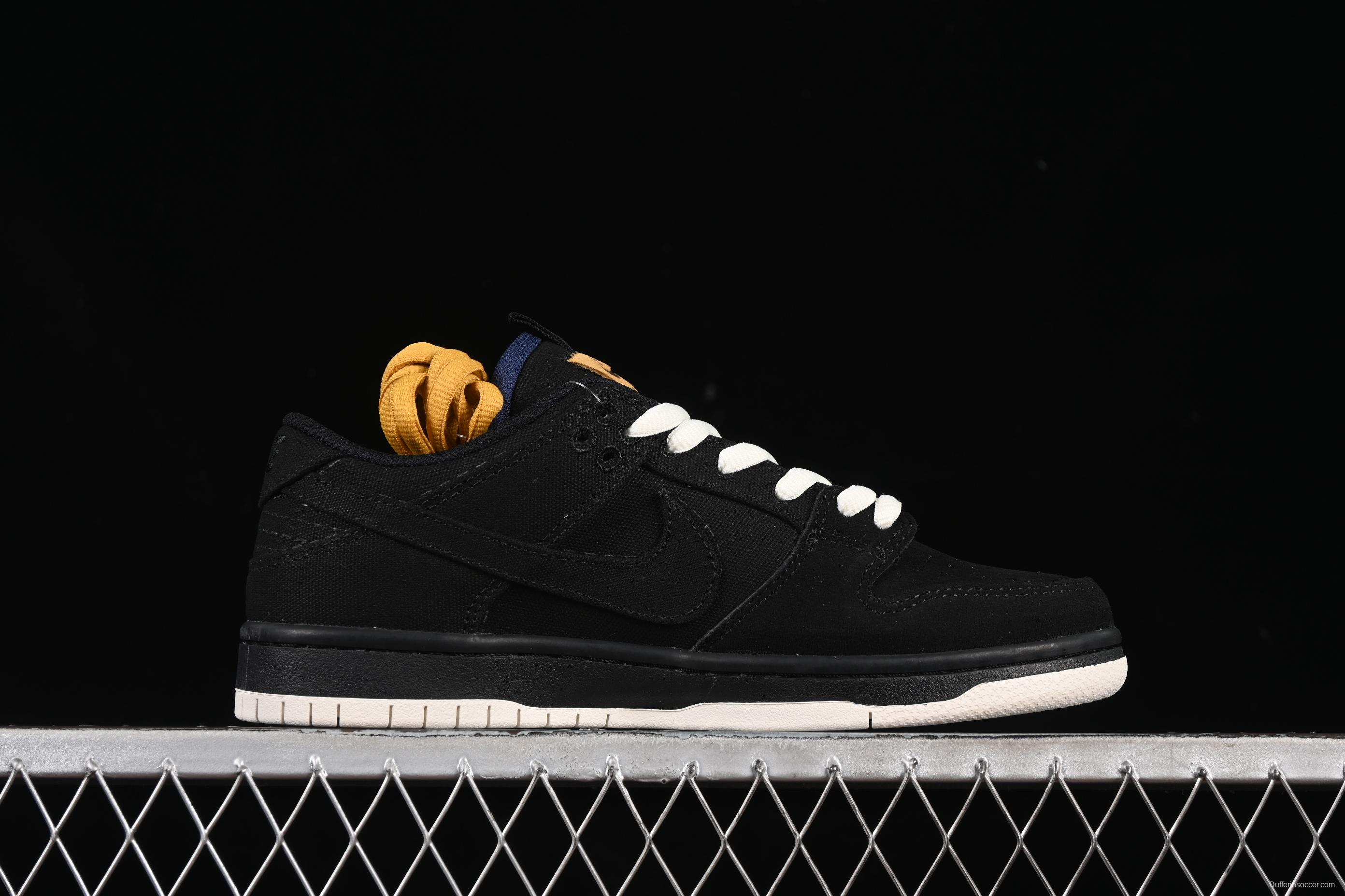 Nike SB Dunk Low Black Hole Low-Top Skateboarding Shoes - DX6775-400