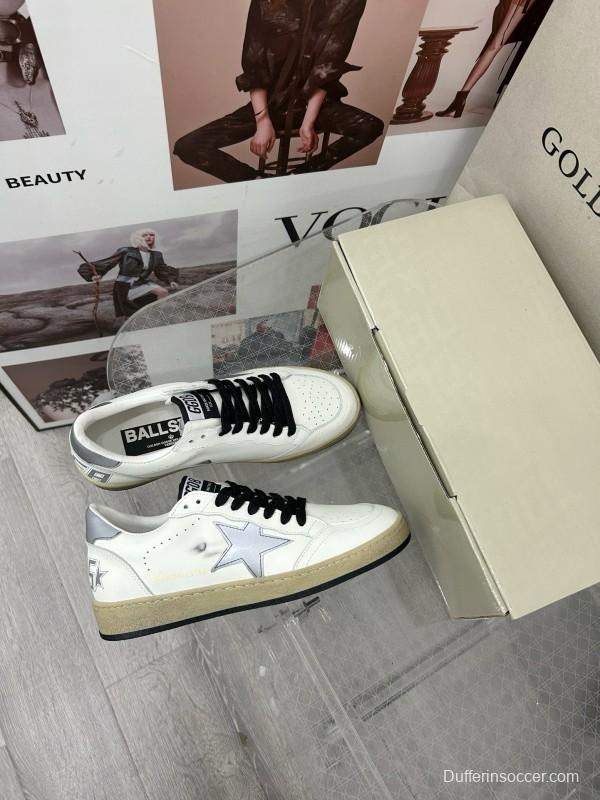 2024 Unisex GGDB White Grey Leather Sneakers MJ00260
